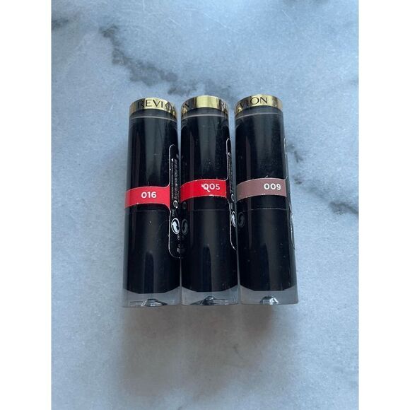 Revlon Super Lustrous Shine Lipsticks Lot of 3 - Picture 1 of 2